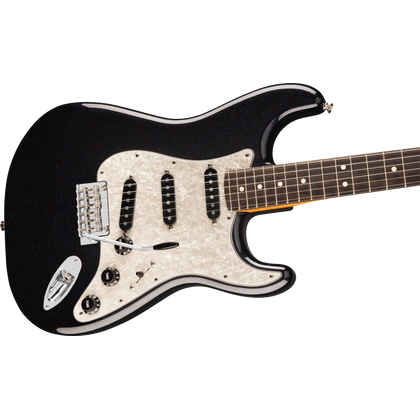 Fender 70th Anniversary Player Stratocaster RW Nebula Noir Chitarra Elettrica