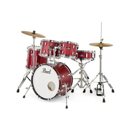 Pearl Roadshow RS505C/C747 Matte Red Batteria Acustica 2 piatti