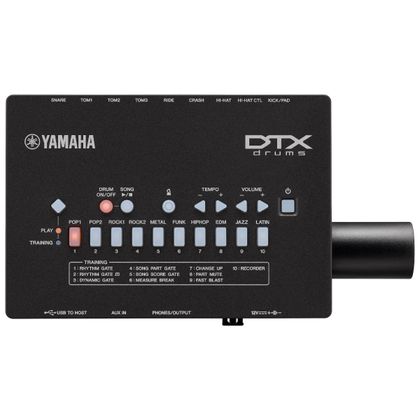 YAMAHA DTX452K Batteria Elettronica 5 Pad con 3 Piatti e Modulo Sonoro