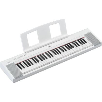 Yamaha NP15 Piaggero White Pianoforte Digitale 61 tasti Bianco