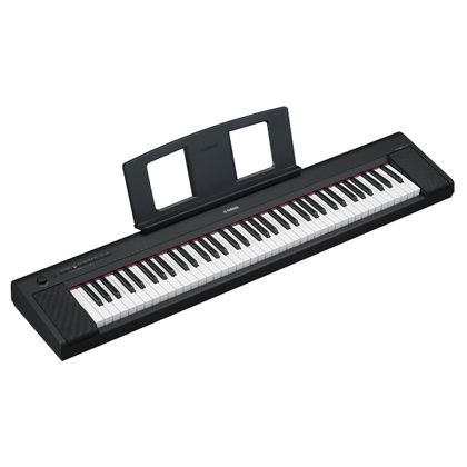 Yamaha NP35 Piaggero Black Pianoforte Digitale 76 Tasti Nero