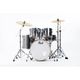 Pearl Export EXX725BR/C21 Standard Smokey Chrome Batteria Acustica con 3 Piatti Sabian SBR