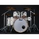 Pearl Export  EXX725SBR/C777 Slipstream White Batteria acustica con 3 piatti Sabian SBR