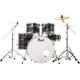 Pearl Export  EXX725SBR/C778 Graphite Silver Twist Batteria acustica con 3 Piatti Sabian SBR