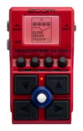 ZOOM MS-60B+ Pedale Multieffetto per Basso