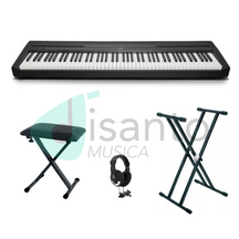 YAMAHA P45 con Supporto per Tastiera + Panca + Cuffie