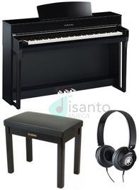 Yamaha Clavinova CLP745 PE + Panca + Cuffie